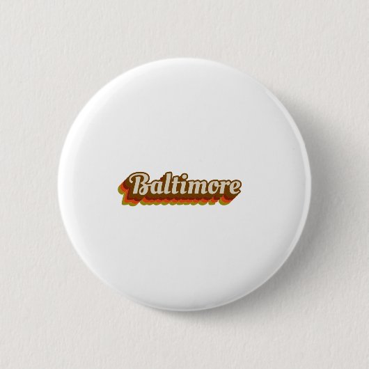 Vintage Baltimore Button (Vorderseite)