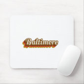 Vintage Baltimore Mousepad (Mit Mouse)