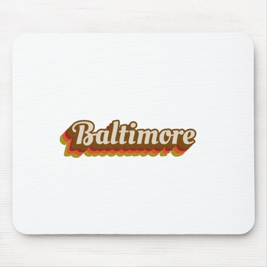 Vintage Baltimore Mousepad (Vorne)