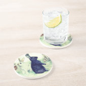 Vintage Banden, glückliche Ostern Getränkeuntersetzer (Seite)