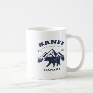 Vintage Banff National Park Kanada Souvenir Wander Kaffeetasse