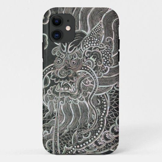 Vintage Bangkok Dragon Case-Mate iPhone Hülle (Rückseite)