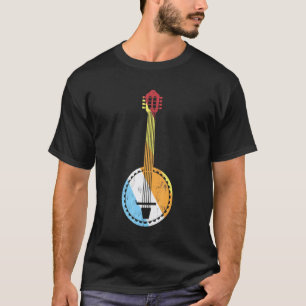 Vintage-Banjo-Musik Banjo-Gitarre T-Shirt