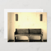 Vintage Bank Postkarte (Vorne/Hinten)