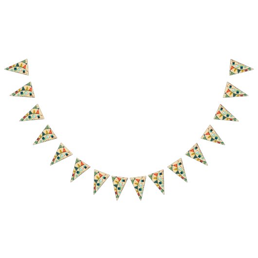 Vintage Banneraufhängung bei Feiern Wimpelkette (Alle)