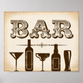 Vintage BAR Poster (Vorne)