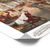 Vintage Barbershop-Werbung Poster (Ecke)