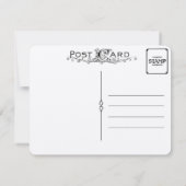 Vintage Barcelona Postkarte (Rückseite)