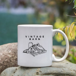 Vintage Barn | Rustic Farmhouse Country Style Kaffeetasse