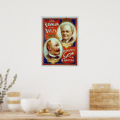 Vintage Barnum-&-Bailey-Zirkusposter Poster (Küche)