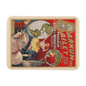 Vintage-Barnum-und-Bailey-Programmcover Magnet (Horizontal)