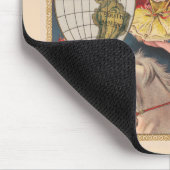 Vintage Barnum-und-Bailey-Programmcover Mousepad (Ecke)