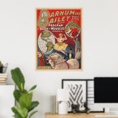 Vintage-Barnum-und-Bailey-Programmcover Poster (Heimbüro)