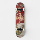 Vintage-Barnum-und-Bailey-Programmcover Skateboard (Vorderseite)