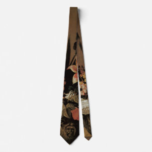 Vintage Barock, Blumenstilleben Blumen in Vasen Krawatte