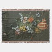 Vintage barocke, florale Stillleben Blume in Vase Decke (Vorderseite)
