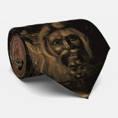 Vintage barocke, florale Stillleben Blume in Vase Krawatte (Gerollt)