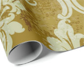 Vintage barocke Schmuckmuster Geschenkpapier (Rolleneckpunkt)