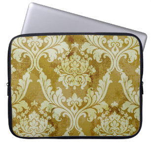 Vintage barocke Schmuckmuster Laptopschutzhülle