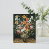 Vintage barocke Stillleben Blume in einer Vase (Stehend Vorderseite)