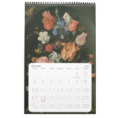 Vintage Barockkunst, Stillleben Blume Kalender (Jan 2027)