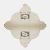 Vintage – Baroque – Shabby chic – Praliné Geschenkschachtel (Ungefaltet)