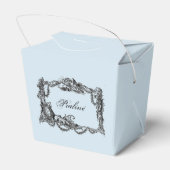 Vintage – Baroque – Shabby chic – Praliné Geschenkschachtel (Rückseite)