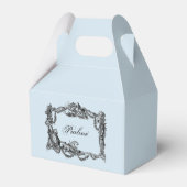 Vintage – Baroque – Shabby chic – Pralinen Geschenkschachtel (Rückseite)