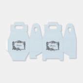 Vintage – Baroque – Shabby chic – Pralinen Geschenkschachtel (Ungefaltet)