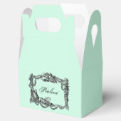 Vintage – Baroque – Shabby chic – Pralinen Geschenkschachtel (Geöffnet)