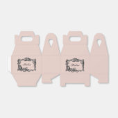 Vintage – Baroque – Shabby chic – Pralinen Geschenkschachtel (Ungefaltet)