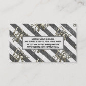 Vintage Barren-Tools | Streifen Terminkarte (Rückseite)