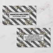 Vintage Barren-Tools | Streifen Terminkarte (Vorne/Hinten)