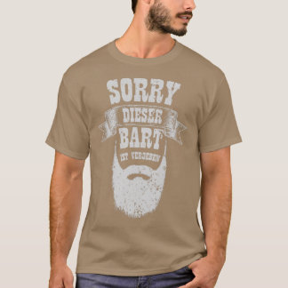 Vintage-Bart-Geschenk für verzeihenden Bartträger T-Shirt