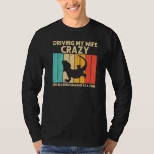 Vintage Bartagame für Männer Opa Reptil 1 T-Shirt