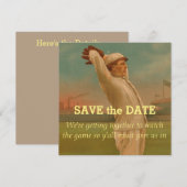 Vintage Baseball 1 Save The Date (Vorne/Hinten)