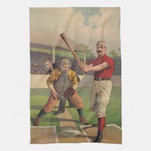 Vintage Baseball American MoJo Küchentuch