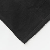 Vintage Baseball Amerikanische Flagge Fleecedecke (Ecke)