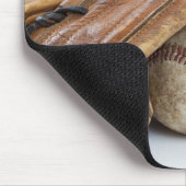 Vintage Baseball and Bat Mousepad (Ecke)