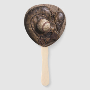 Vintage Baseball-Ausrüstung Fächer