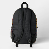 Vintage Baseball Bedruckter Rucksack (Rückseite)