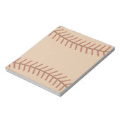 Vintage Baseball Binder Notepad Notizblock (Rotiert)