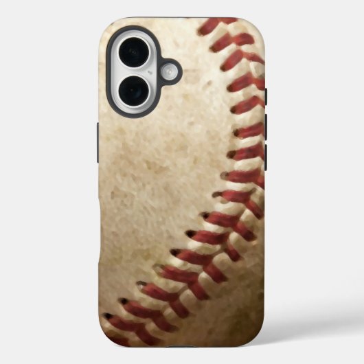 Vintage Baseball Case-Mate iPhone Hülle (Rückseite)