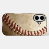 Vintage Baseball Case-Mate iPhone Hülle (Rückseite (Horizontal))