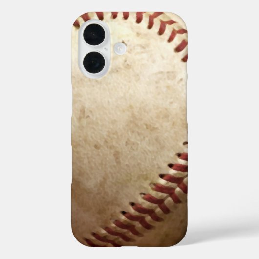 Vintage Baseball Case-Mate iPhone Hülle (Rückseite)
