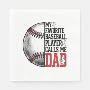 Vintage Baseball Dad Gravur Grafik T-Shirt_1 Serviette