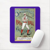 Vintage Baseball Druck Mousepad (Mit Mouse)