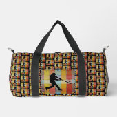 Vintage Baseball Duffle Bag (Vorderseite)