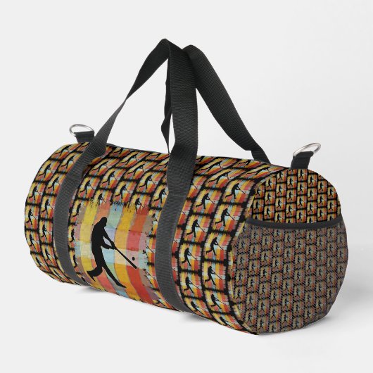 Vintage Baseball Duffle Bag (Rechte Ecke)
