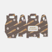 Vintage Baseball-Geburtstagspartei Geschenkschachtel (Ungefaltet)